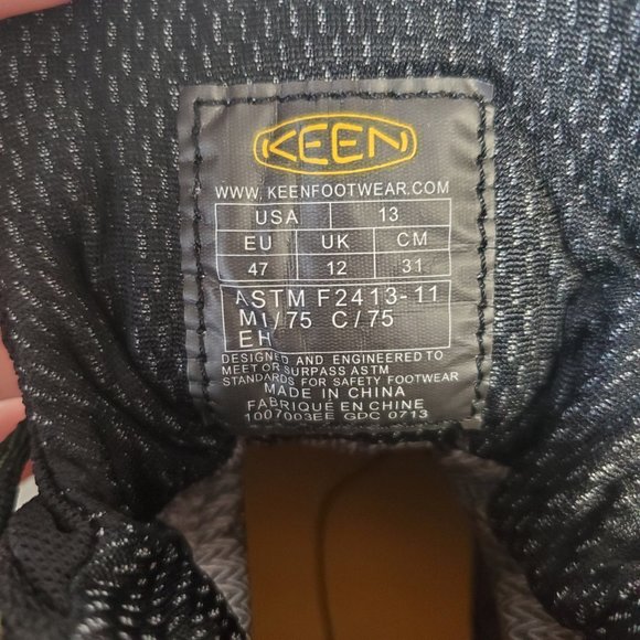 NWT Keen Men's Detroit MID Steel Toe Work Boots, Size 13EE - Picture 4 of 10